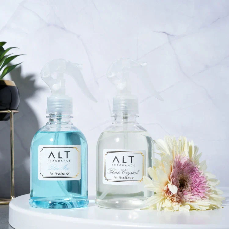 (Pack of 2) Blue Ice & Black Crystal - Air fresheners (300 ML x 2)