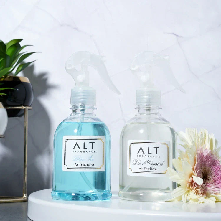 (Pack of 2) Blue Ice & Black Crystal - Air fresheners (300 ML x 2)