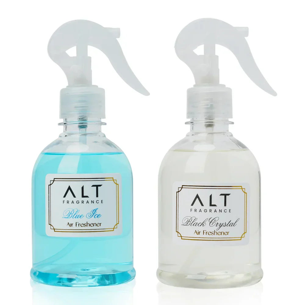(Pack of 2) Blue Ice & Black Crystal - Air fresheners (300 ML x 2)