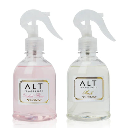 (Pack of 2) Musk & Orchid Flora - Air fresheners (300 ML x 2) Info